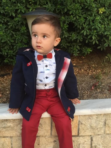 Χειμερινό Κουστουμάκι Βάπτισης  Παλτο Mi Chiamo Α4261Κ