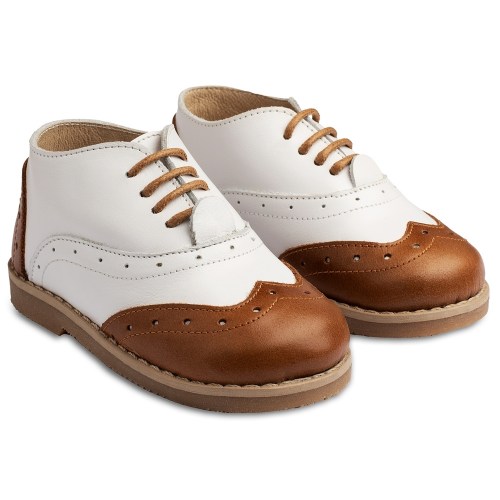 vaptistika-papoutsia-agori-babywalker-Bw4206-white-camel