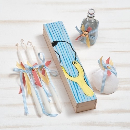 Πακέτο Βαπτισης Αρκουδάκι ναυτάκι